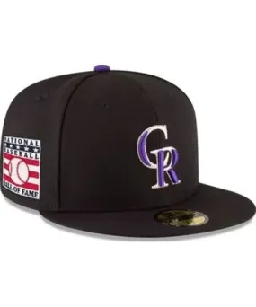 New Era Men's MLB Colorado Rockies National Baseball Hall of Fame 59FIFTY Fitted Hat