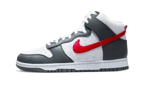 Nike Dunk High Embossed Basketball Grey Red