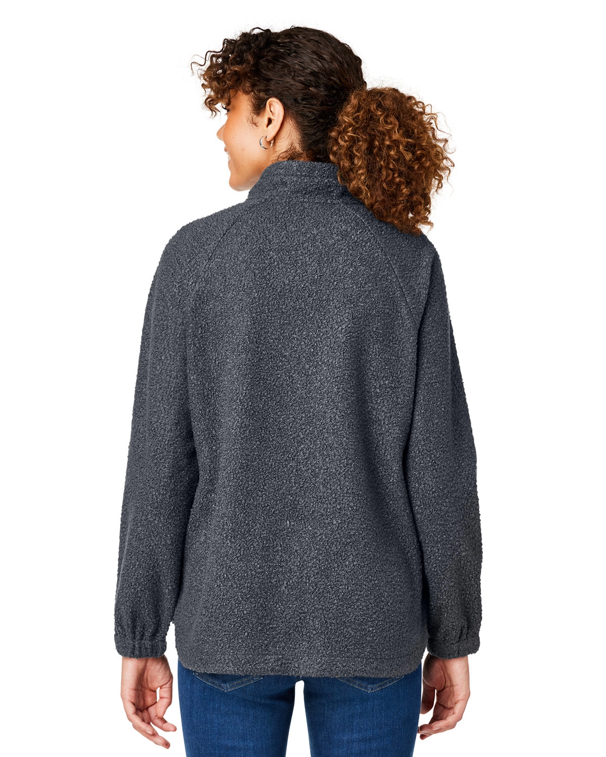 North End NE713W Ladies' Aura Sweater Fleece Quarter-Zip SKU: NE713W