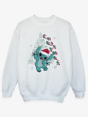 NW2 Lilo & Stitch Christmas Tree Kids Sweatshirt | Sweatshirts & Hoodies | George at ASDA