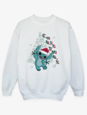 NW2 Lilo & Stitch Christmas Tree Kids Sweatshirt | Sweatshirts & Hoodies | George at ASDA