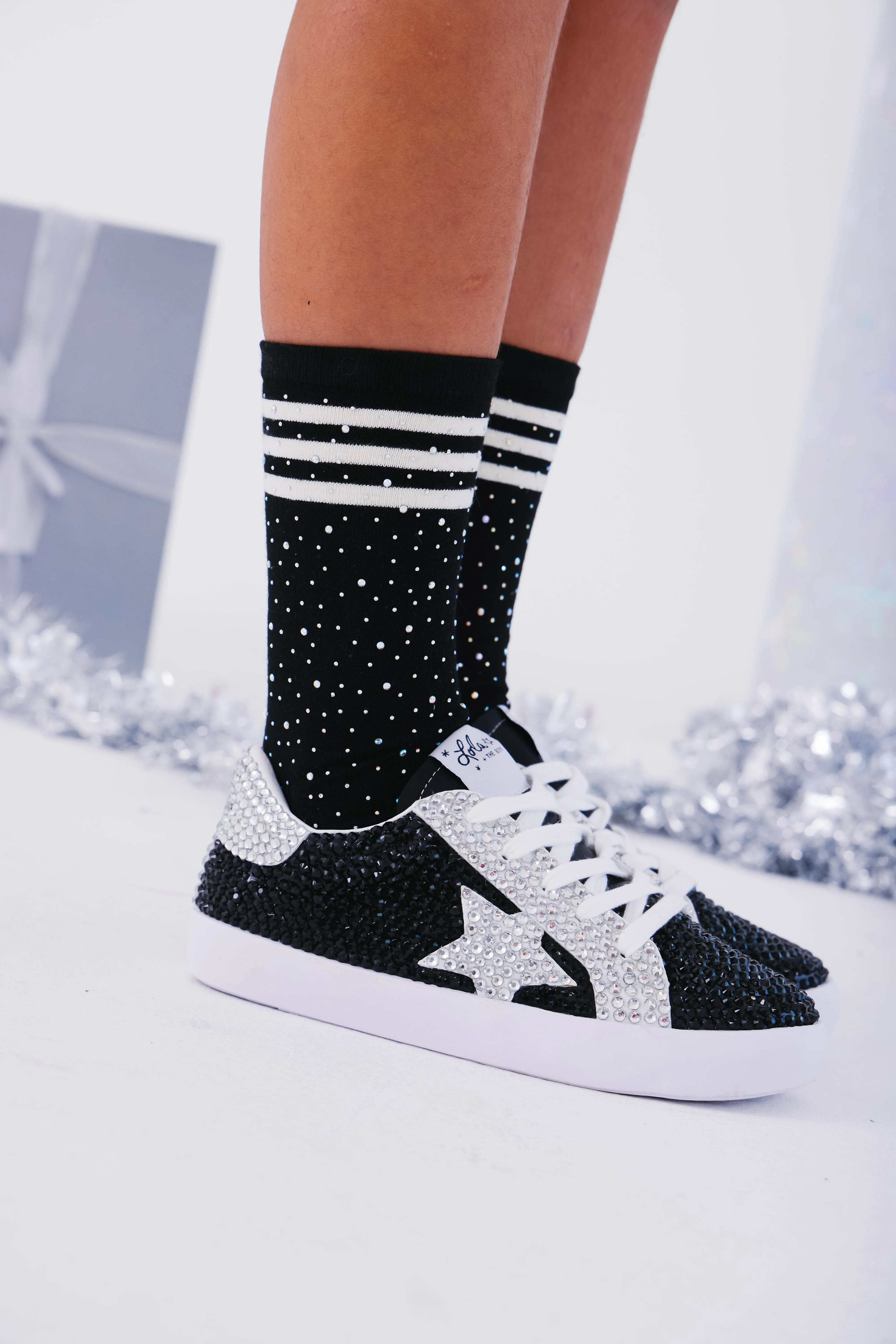 Panda Crystal Star Sneaker