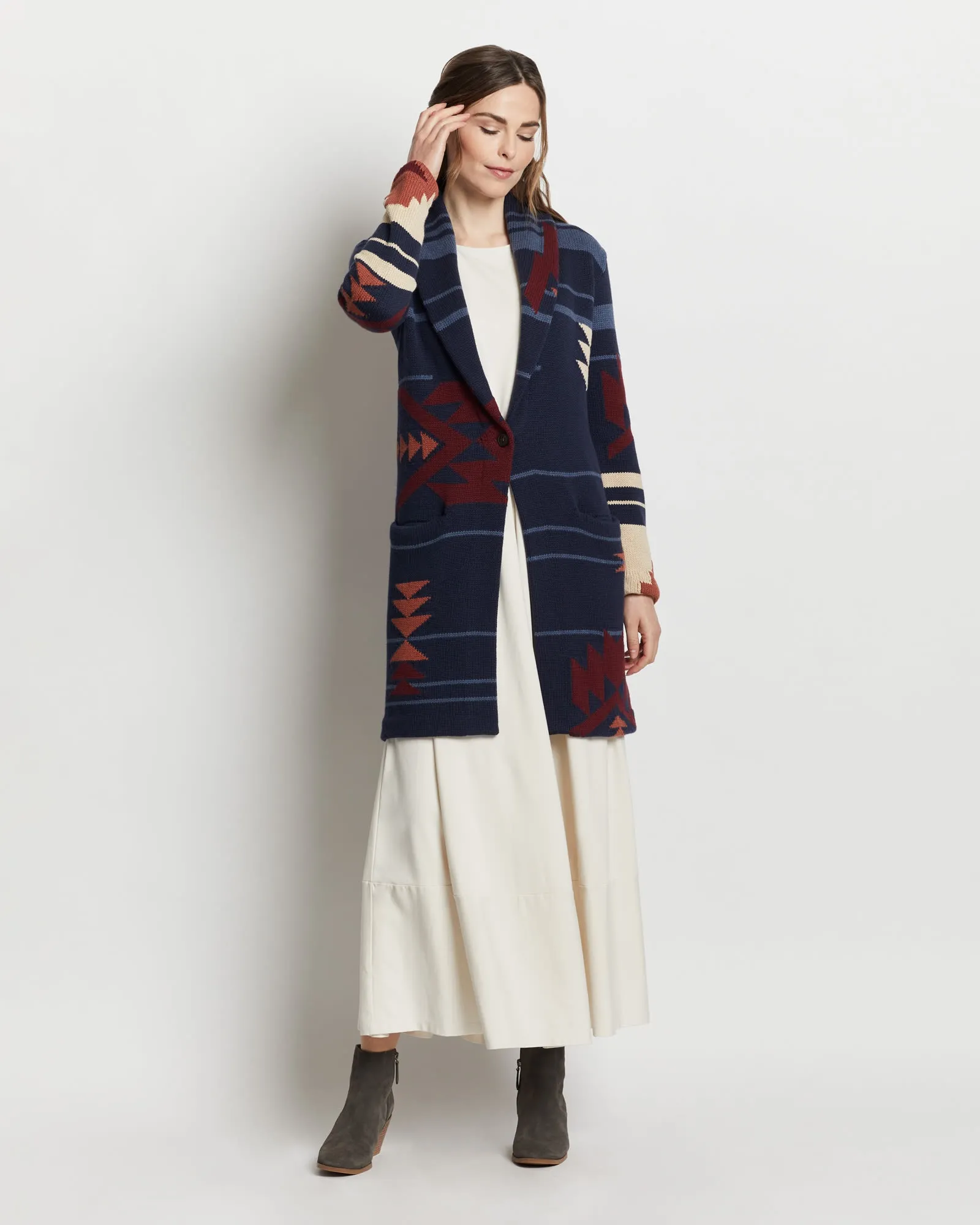 Pendleton Women's Graphic Sweater Coat