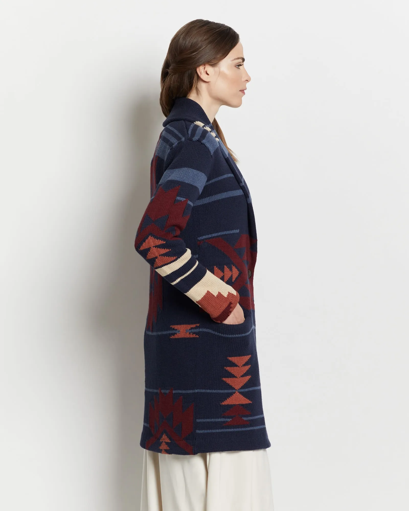 Pendleton Women's Graphic Sweater Coat