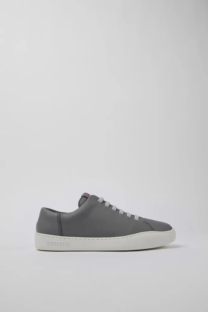 Peu Touring Gray Leather Sneaker for Women