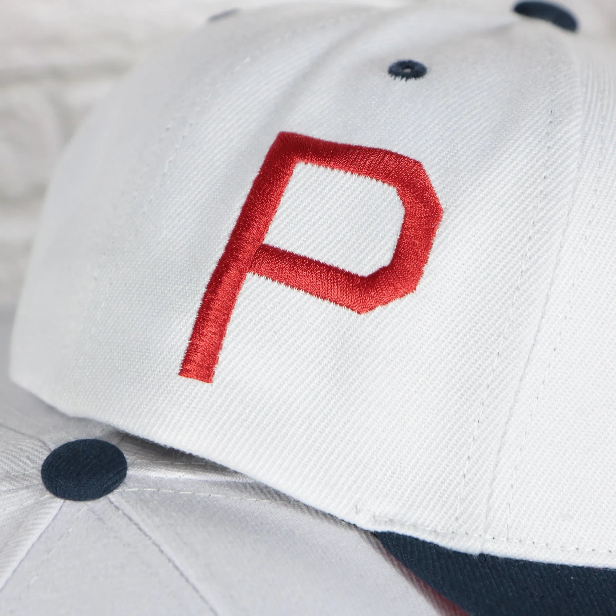 Philadelphia Phillies Cooperstown Phillies Jersey Script 1911 Phillies logo side patch Evergreen Pro | White/Navy Snapback Hat