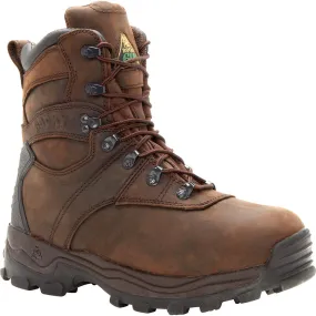 Rocky Mens Brown Leather Sport Utility 600G WP Work Boots