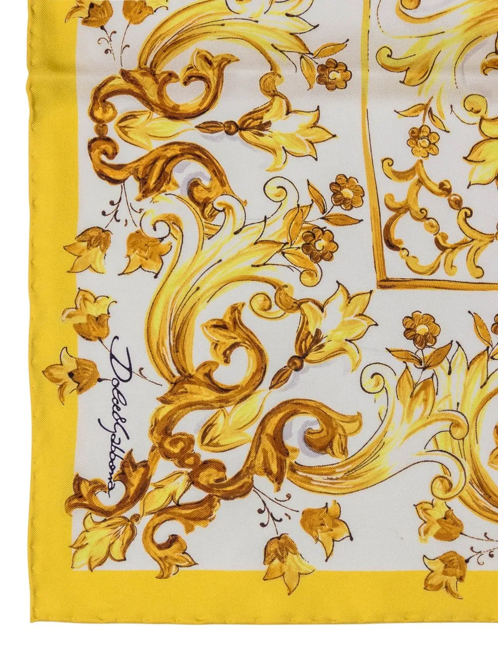 Silk Maiolica Foulard