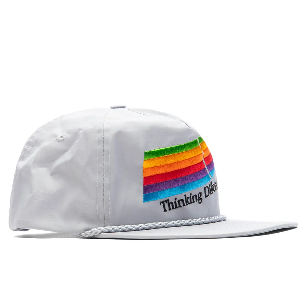 Spectrum Hat with Rainbow - Grey