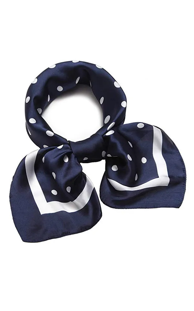 SPSS4942 Polka Dot Printed Scarf