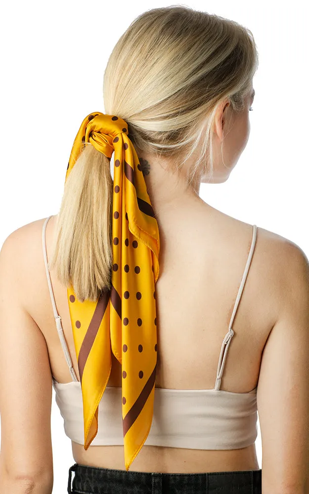 SPSS4942 Polka Dot Printed Scarf