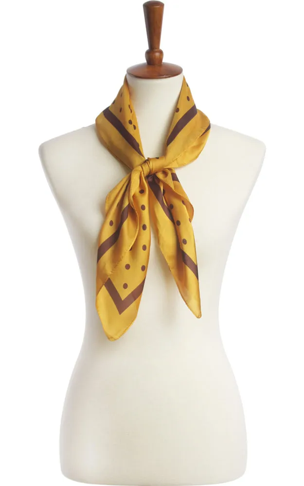 SPSS4942 Polka Dot Printed Scarf