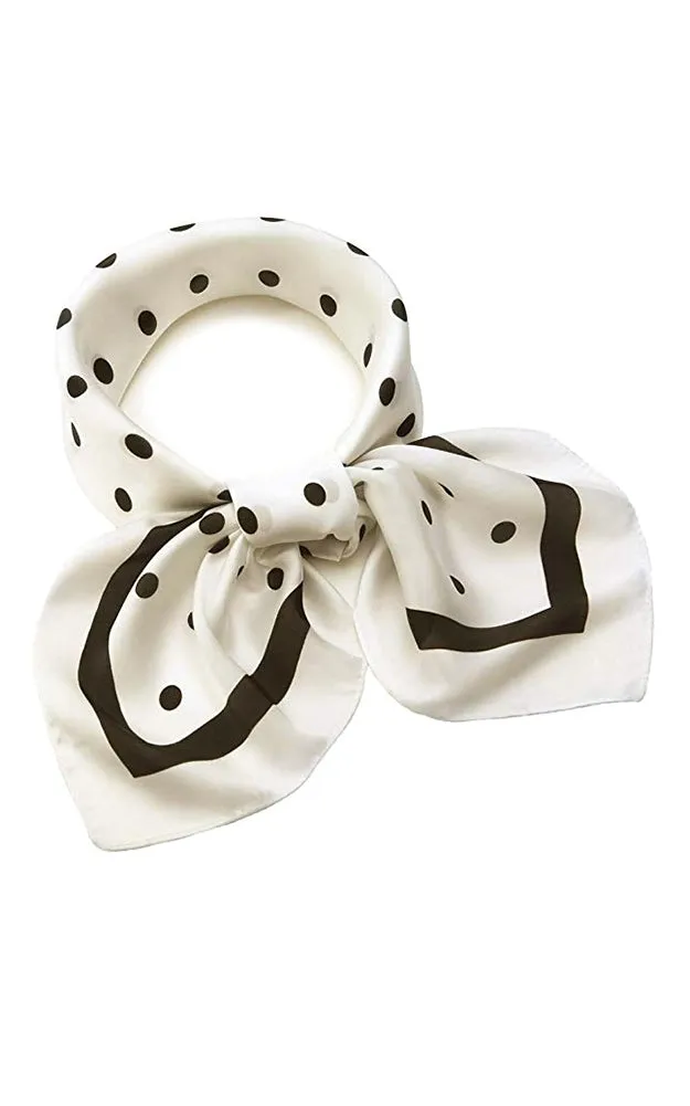 SPSS4942 Polka Dot Printed Scarf