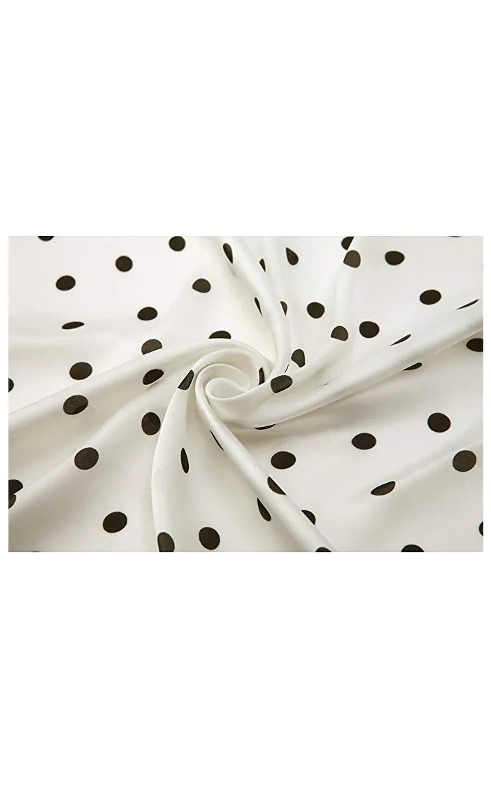 SPSS4942 Polka Dot Printed Scarf