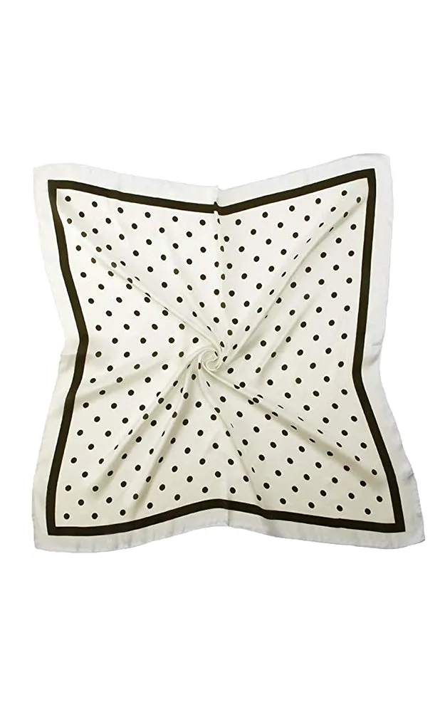 SPSS4942 Polka Dot Printed Scarf