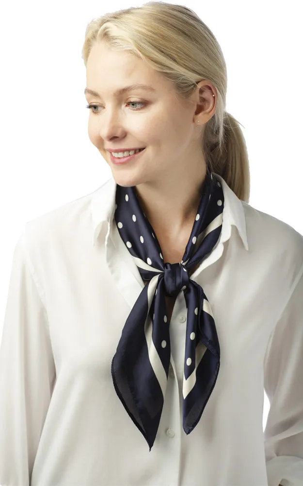 SPSS4942 Polka Dot Printed Scarf