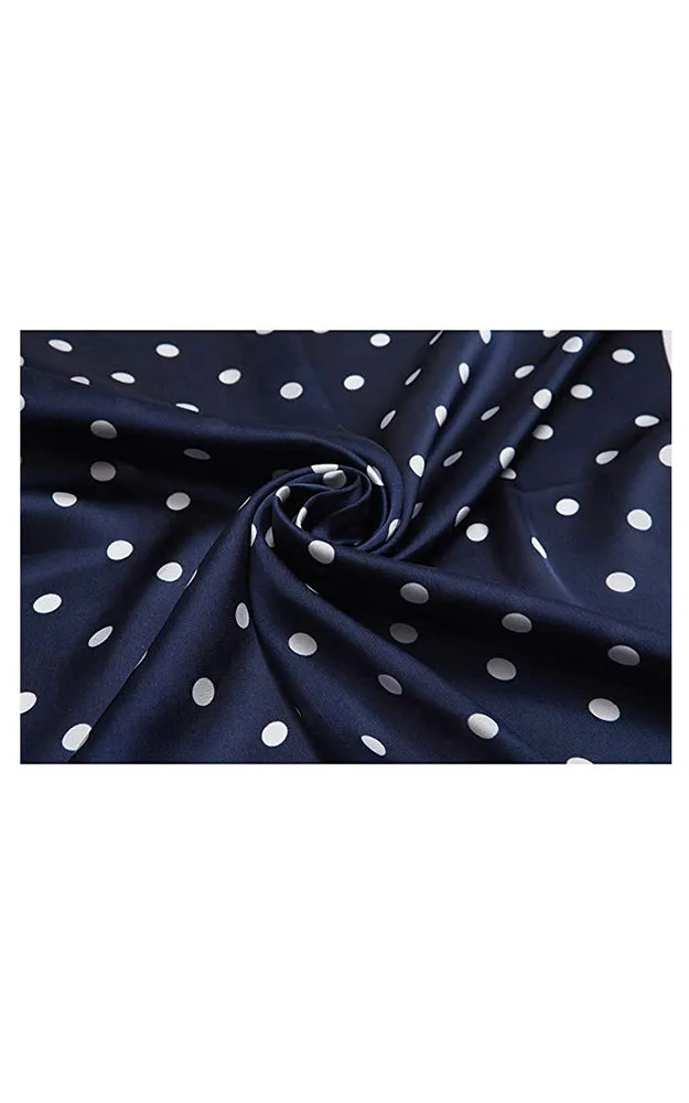 SPSS4942 Polka Dot Printed Scarf