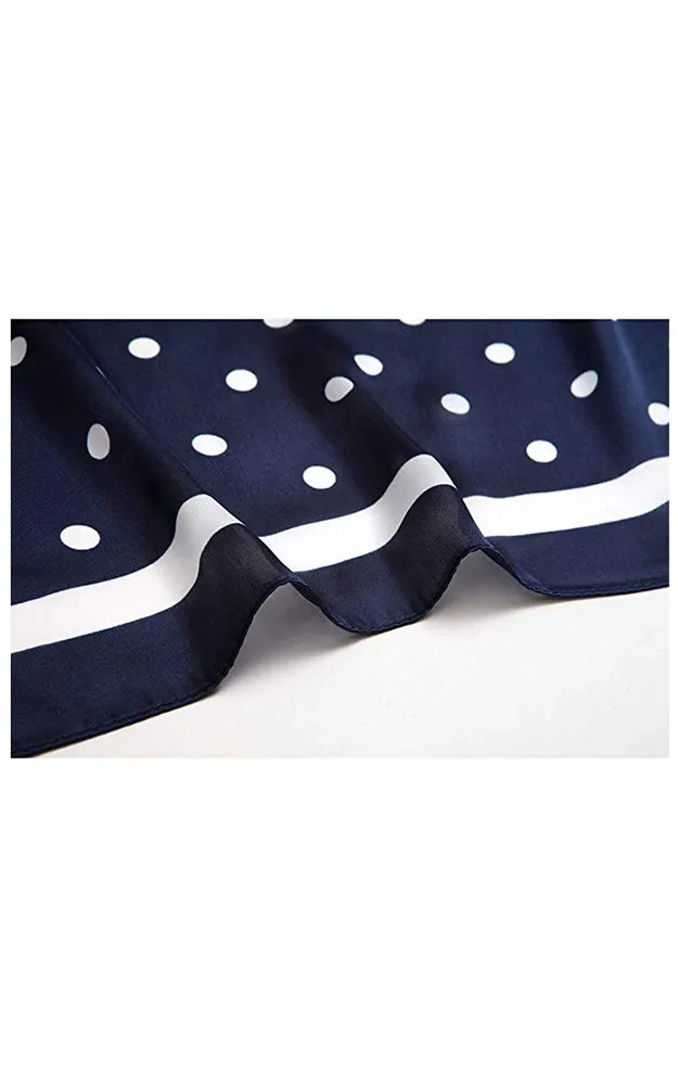 SPSS4942 Polka Dot Printed Scarf