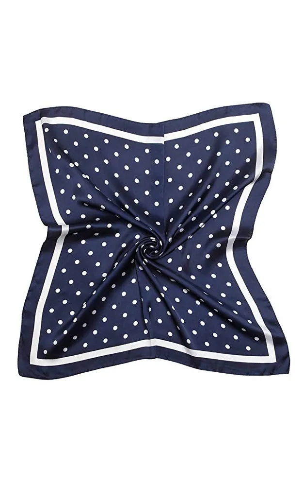 SPSS4942 Polka Dot Printed Scarf