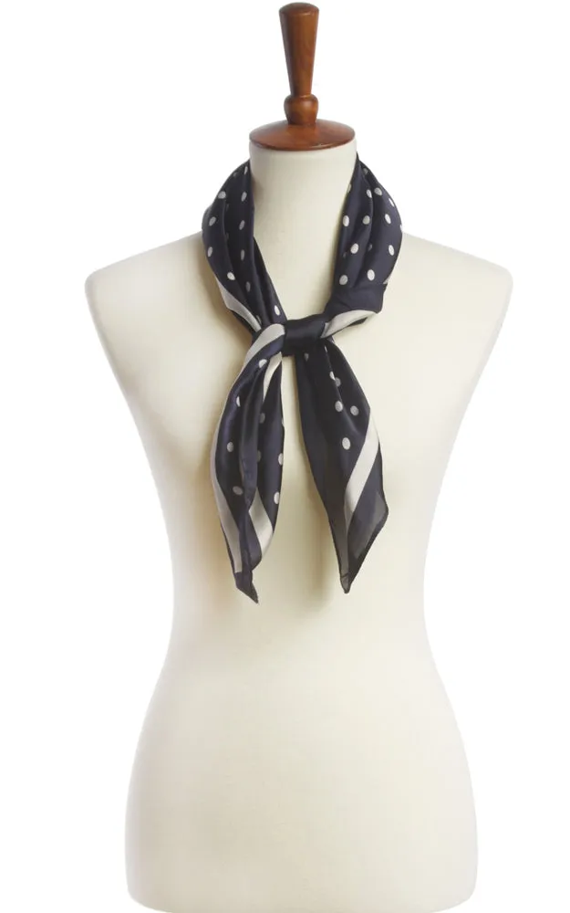 SPSS4942 Polka Dot Printed Scarf