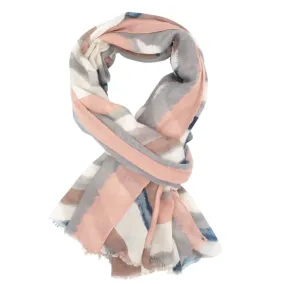 Stripes Scarf Pink