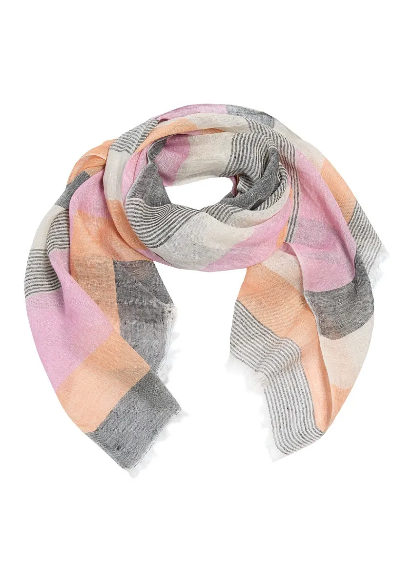 Summer stripes scarf