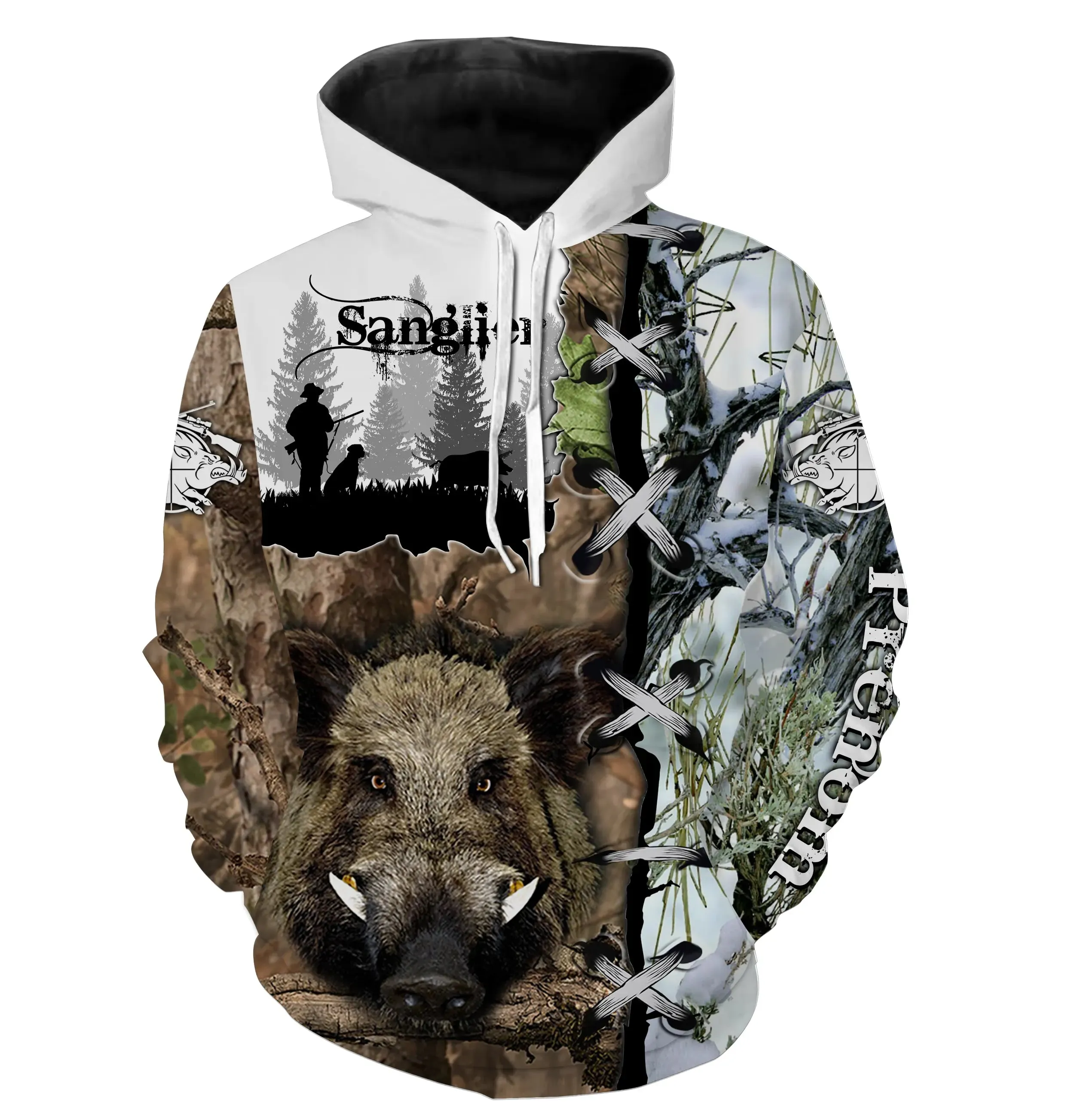 T-shirt Chasse Aux Sangliers, Cadeau Personnalisé Chasseurs - CT29082220