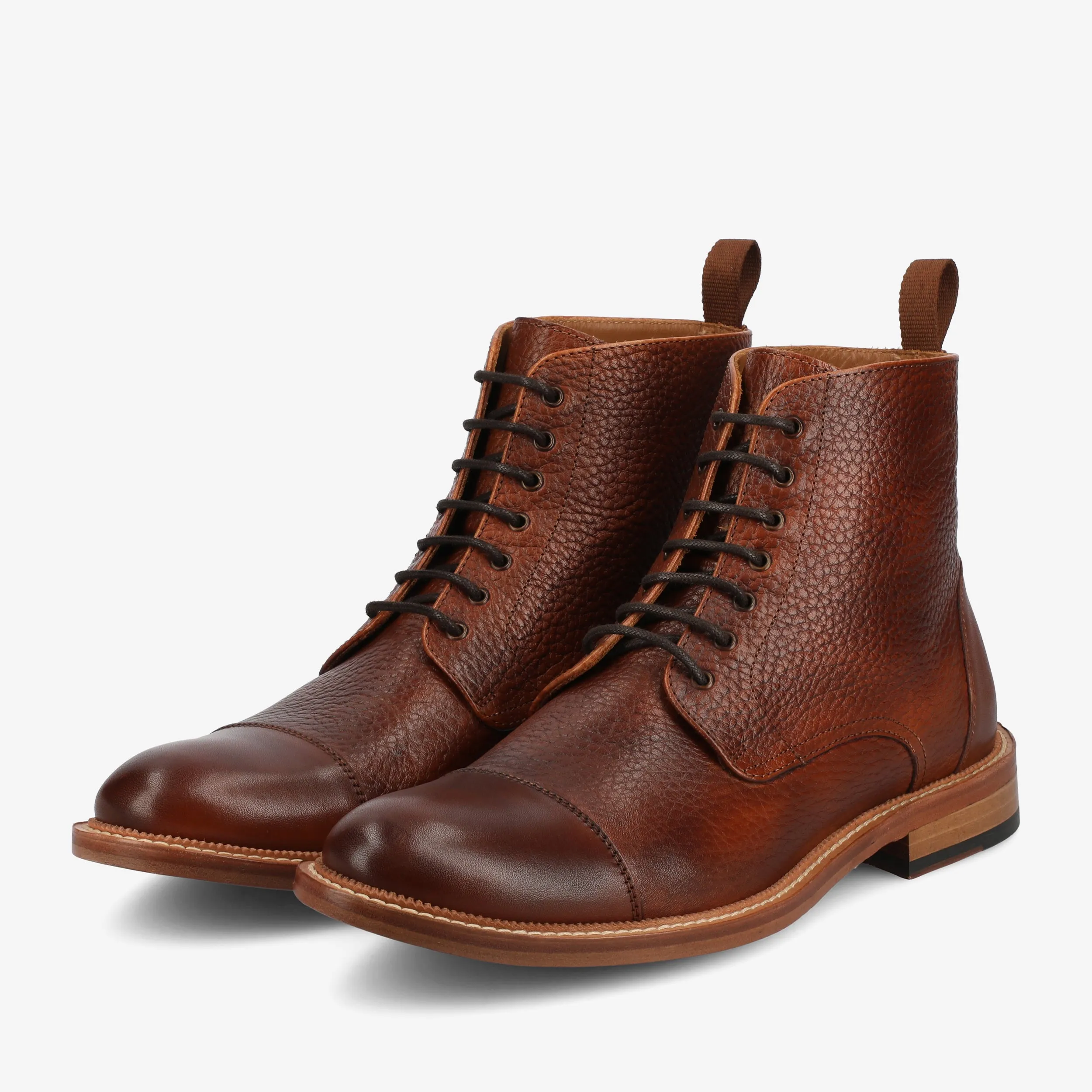 The Rome Boot in Brown Sized for Women