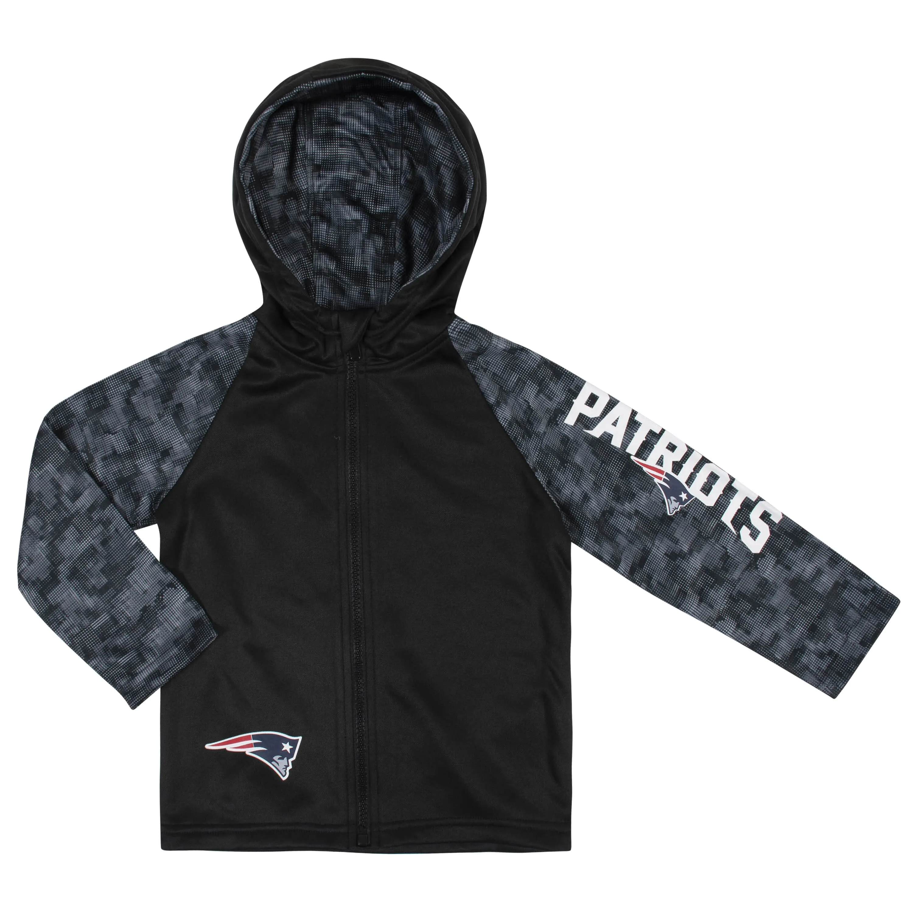 Toddler Boys New England PatriotsHooded Jacket