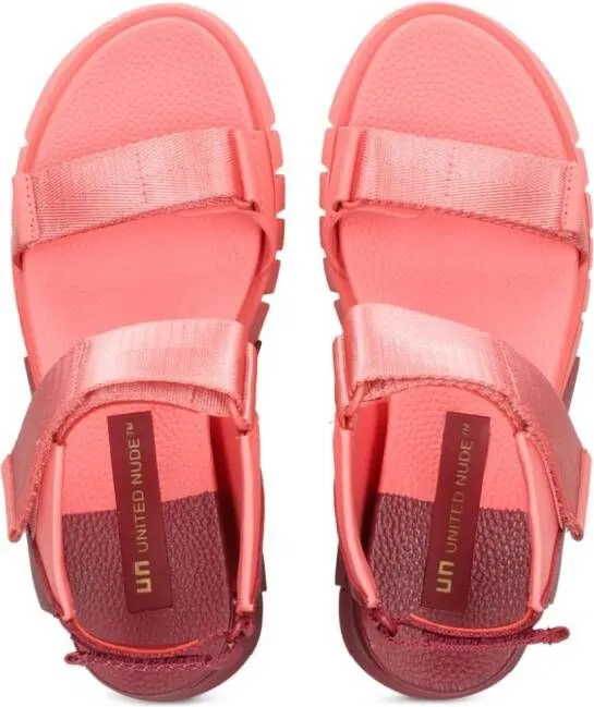 United Nude Delta Run 65mm platform sandals Pink