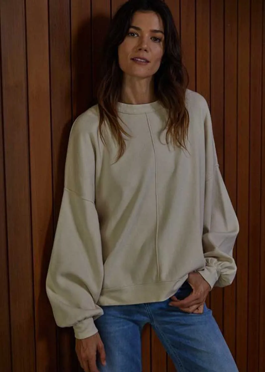 Valley Vacation Sweater - Cream