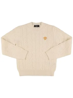 Versace   Wool knit sweater 