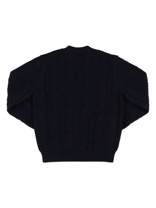 Versace   Wool knit sweater 