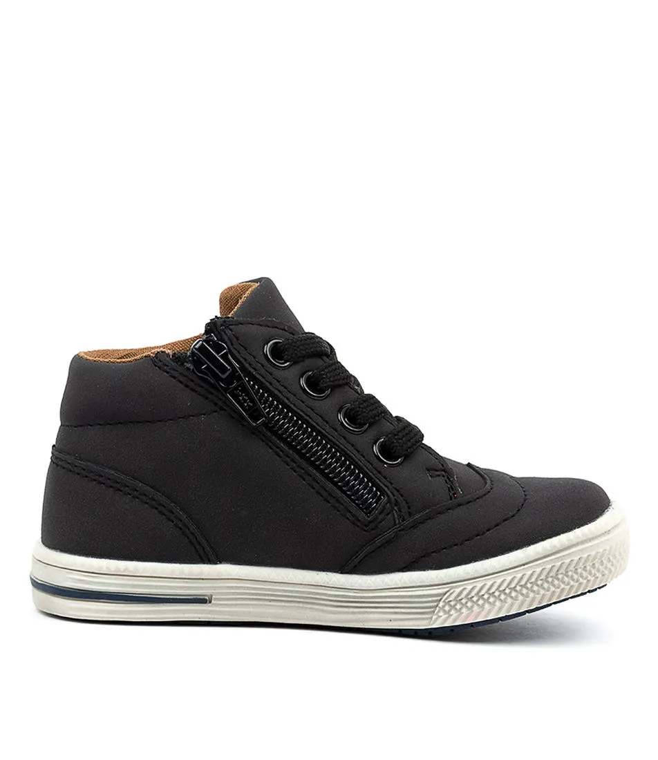 WALNUT Storm Sneaker Tot Black