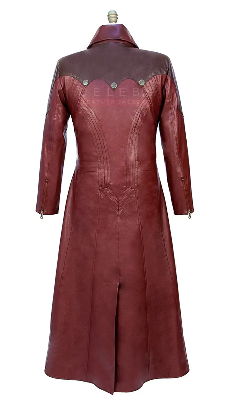 Womens Devil May Cry Leather Coat